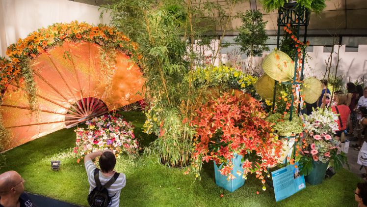 圖爾恩國際園藝博覽會,圖爾恩國際園藝博覽會現場，花園展現場